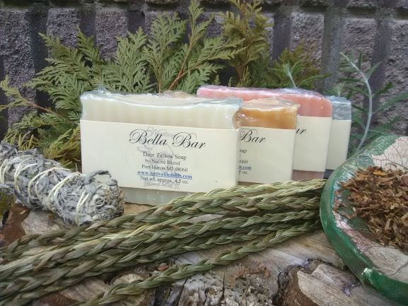 Native Blend Deer Tallow Soap and Bath Products